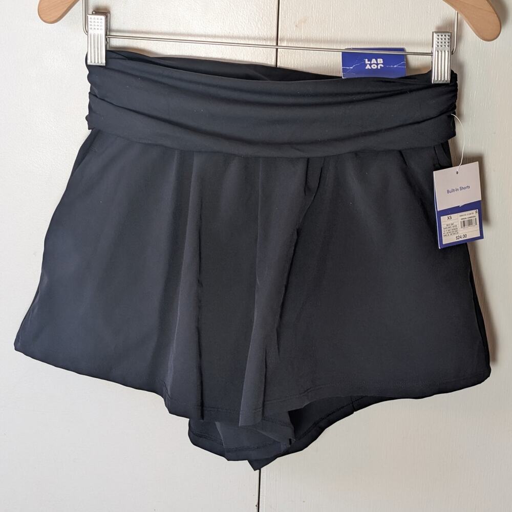 JoyLab Mid Rise Black Shorts XS - Picture 7 of 12